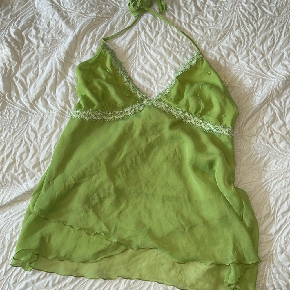Pacific Blue Brand Green Top